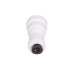 WATTS® 17103021 Quick-Connect Coupling, 3/8 x 1/4 in Nominal, Tube OD End Style, Polypropylene, Import