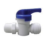 WATTS® 17103042 Straight Valve, 3/8 in Nominal, OD Tube x MNPT End Style, Import