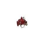 WATTS® 1GE00078 LFM115-74 Mustang Reducing Valve, 4 in Nominal, Class 150 Flange End Style, 30 to 300 psi Pressure, Ductile Iron Body, Domestic