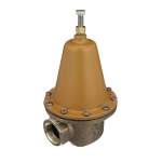 WATTS® 0298568 High Capacity Pressure Reducing Valve, 1-1/2 in Nominal, FNPT End Style, 25 to 75 psi Pressure, Brass Body