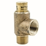 WATTS® 0556035 LF530 Calibrated Pressure Relief Valve, 1/2 in Nominal, MNPT x FNPT End Style, 50 to 175 psi Pressure, Brass Body