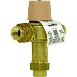 WATTS® 0559119 LFMMV Thermostatic Mixing Valve, 3/4 in Nominal, FNPT End Style, 150 psi Pressure, 0.5 to 20 gpm Flow, Copper Silicon Alloy Body