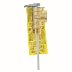 WATTS® 0066103 100XL Temperature/Pressure Relief Valve, 3/4 in Nominal, MNPT End Style, 175 psi Pressure, Bronze Body
