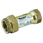 WATTS® 0072205 LF7R Dual Check Valve, 1 in Nominal, FNPT End Style, Copper Silicon Alloy Body