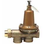 WATTS® 0009257 LF25AUB-Z3 Lead Free Pressure Reducing Valve, 3/4 in Nominal, FNPT Union x FNPT End Style, 25 to 75 psi Pressure, Cast Copper Silicon Alloy Body