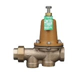 WATTS® 0009257 LF25AUB-Z3 Lead Free Pressure Reducing Valve, 3/4 in Nominal, FNPT Union x FNPT End Style, 25 to 75 psi Pressure, Cast Copper Silicon Alloy Body