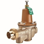 WATTS® 0009282 LF25AUB-Z3 Standard Capacity Pressure Reducing Valve, 3/4 in Nominal, Solder Union Inlet x FNPT Outlet End Style, 25 to 75 psi Pressure, Copper Silicon Alloy Body