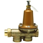WATTS® 0009257 LF25AUB-Z3 Lead Free Pressure Reducing Valve, 3/4 in Nominal, FNPT Union x FNPT End Style, 25 to 75 psi Pressure, Cast Copper Silicon Alloy Body, Import