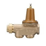 WATTS® 0009392 LF25AUB-Z3 Pressure Reducing Valve, 1-1/4 in Nominal, FNPT Union x FNPT End Style, 25 to 75 psi Pressure, Cast Copper Silicon Alloy Body