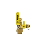 Webstone Ball Drain® H-80436W 8043W Pro-Pal® Union Ball Valve With Handle and Pro-Pal® Union Ball Drain, 1-1/2 in Nominal, Press x FNPT Union End Style, Brass Body, Full Port, EPDM Softgoods, Import