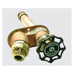 Woodford® 25CP-14 Anti-Siphon Freezeless Automatic Draining Wall Faucet, 1/2 in, MNPT x Female C, 14 in THK Wall, 125 psi, Domestic