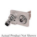 Woodford® 67C-12 Freezeless Automatic Draining Wall Hydrant With Double Check Backflow Preventer, 3/4 in, Copper Water Tube, 12 in THK Wall, 125 psi, Domestic