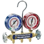 Yellow Jacket® 42001 41 Manifold, 3-1/8 in ga, Brass, Domestic