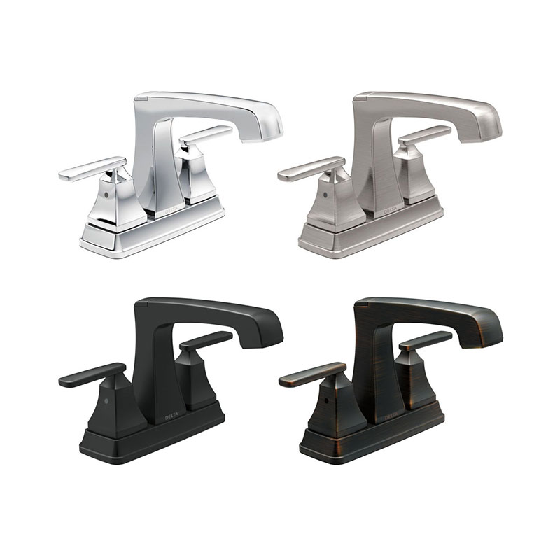 Delta Lav Faucet 2 Lever Handle Ashlyn