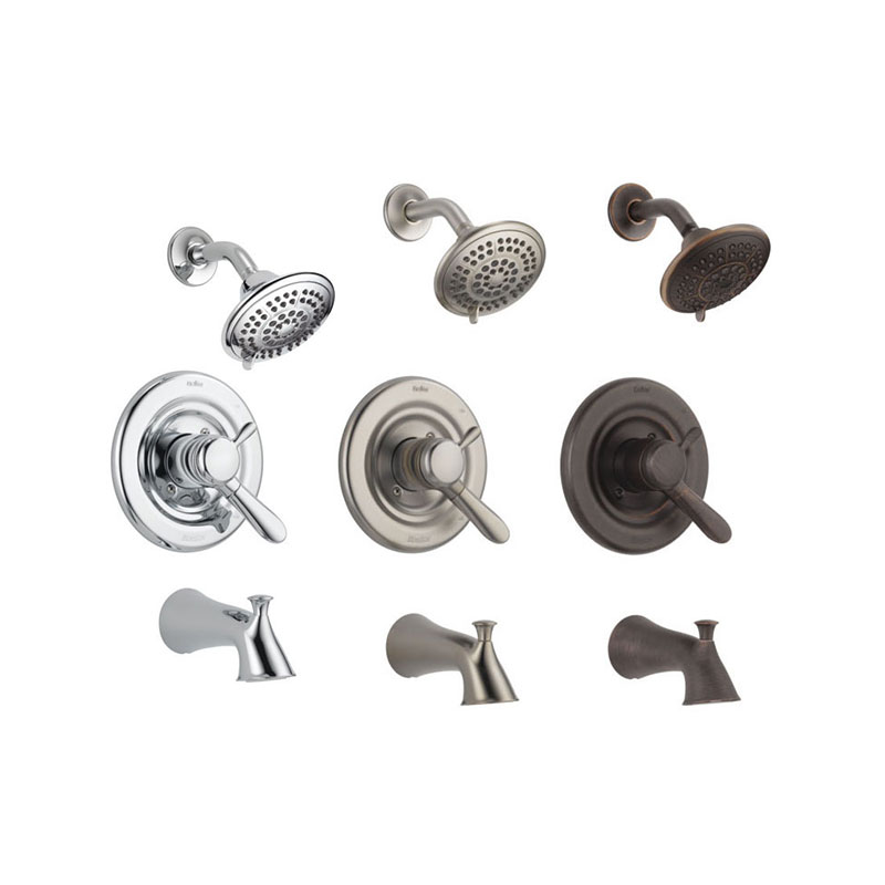 SHOWER FAUCET TRIM LEVER 2 FUNCTION 5 SETTING