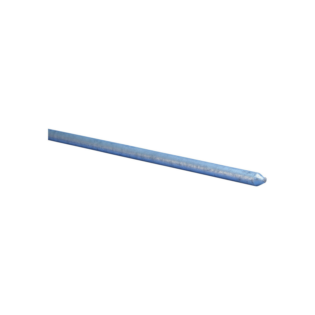 Erico CADDY® Ground Rod, 5/8" x 8', 80000 PSI, Hot Dip Galvanized, Steel, Pointed