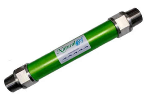 NaturalSof NS6 Catalytic Descaler for 5 or More Bathrooms, 1 in NPT, 6 - 12 GPM Flow Rate