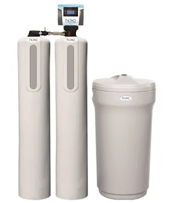Novo 15050272-1 489 Series Dual Tank Whole House Water Softener Taste Odor Water Filtration System