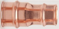 7/8 in X 5/8 in Copper Press Reducer For Refrigeration