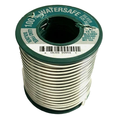 Canfield 100% Watersafe 1 LB Silver Solder, Lead Free