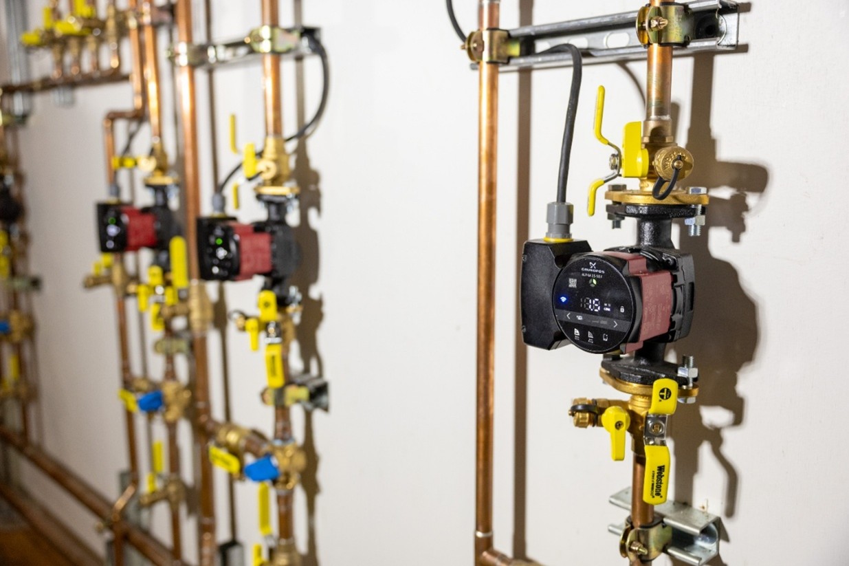 Grundfos efficient heating circulators